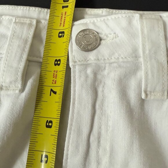 True Religion Becca Mid Rise Bootcut Jeans Womens 29 Flap Pocket Y2K Streetwear - Picture 6 of 16